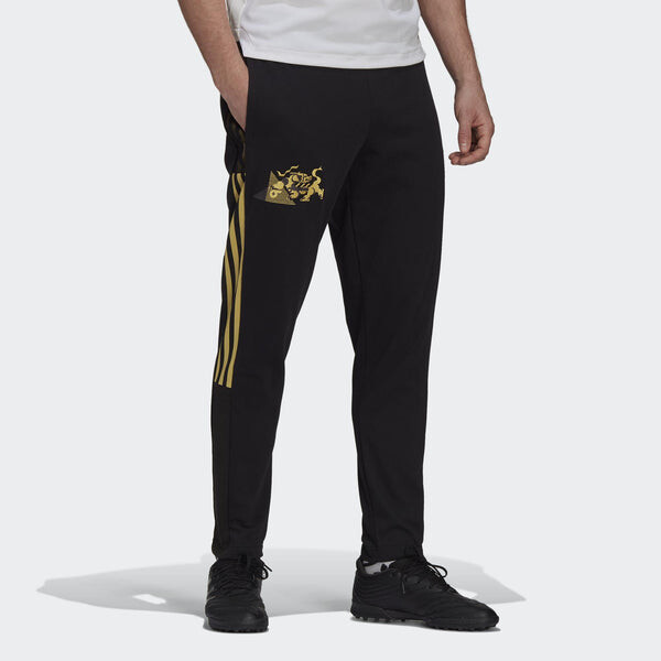 Спортивные штаны adidas Juve Cny Sw Pnt New Year's Edition Juventus Soccer/Football Sports Long Pants Black, черный — фото 3