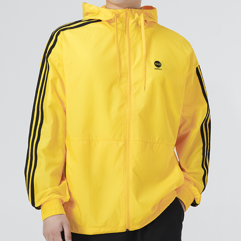 Куртка мужская желтая Adidas Neo, желтый — фото 3