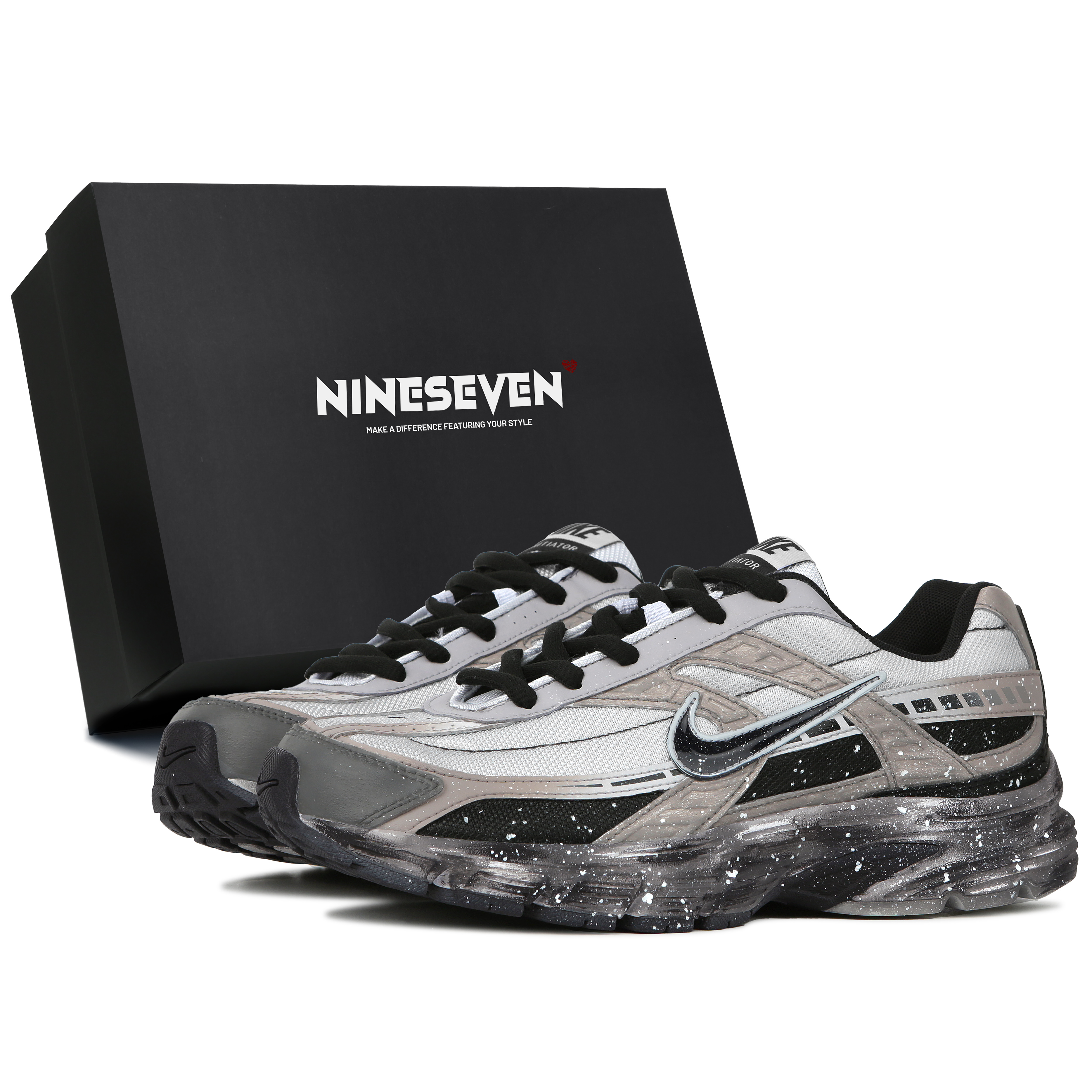 

Кроссовки Initiator Low Top Casual, мужские, цвет Meteorite Gray Nike, Meteorite Gray