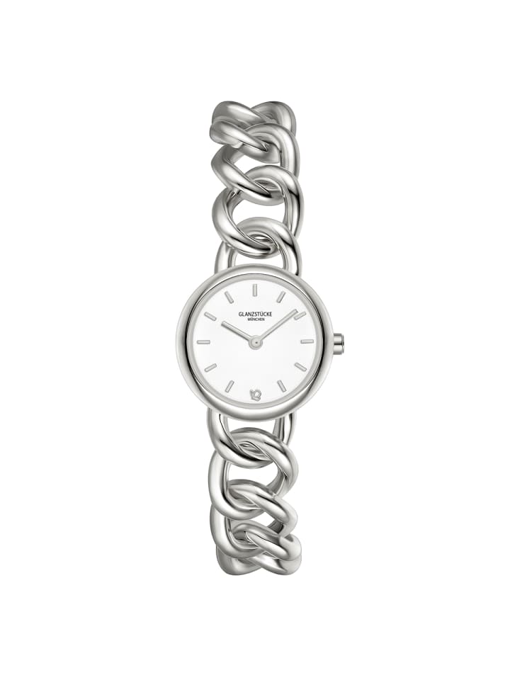 

Glanzstücke München Часы из металлического сплава серебристого цвета