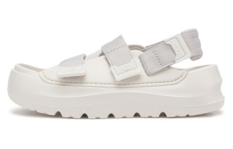 Пляжные сандалии женские белые Ugg