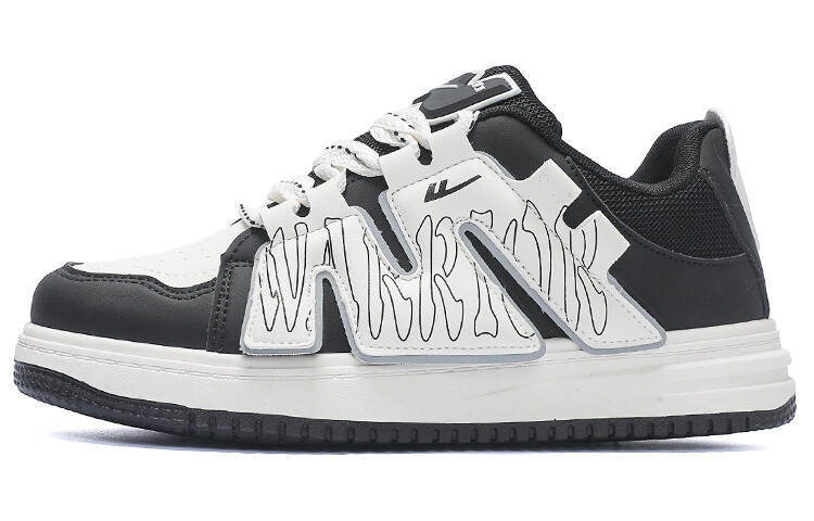 

Кроссовки WARRIOR Skateboarding Shoes Men Low-top Black/Beige, черный/бежевый