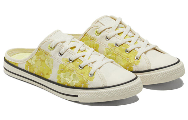 Тапочки chuck taylor all star dainty mule 'light yellow' Converse, желтый — фото 3