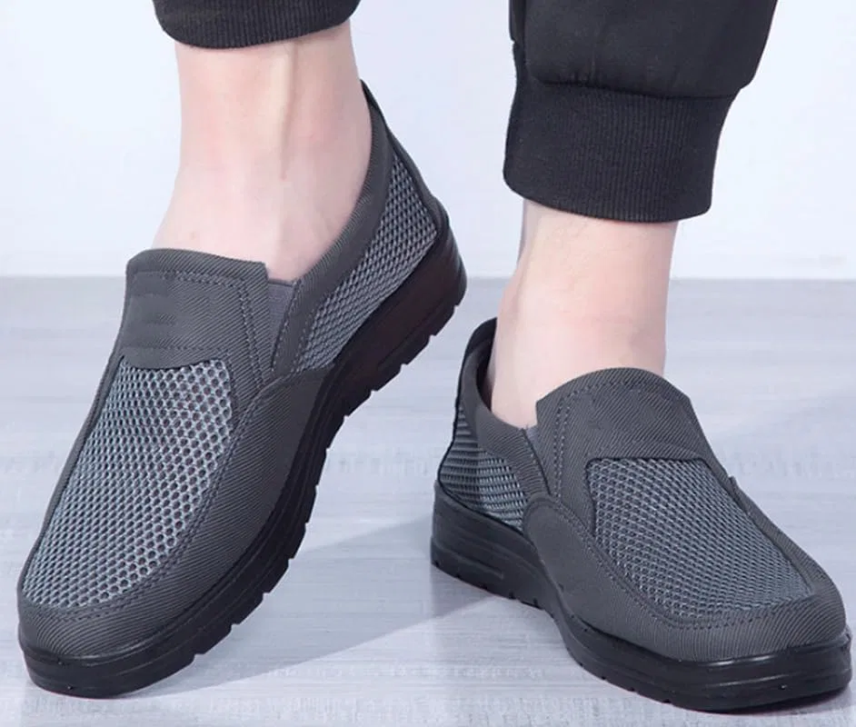 Мужские лоферы Mesh Breathable, Black XYLAWAVE — фото 3