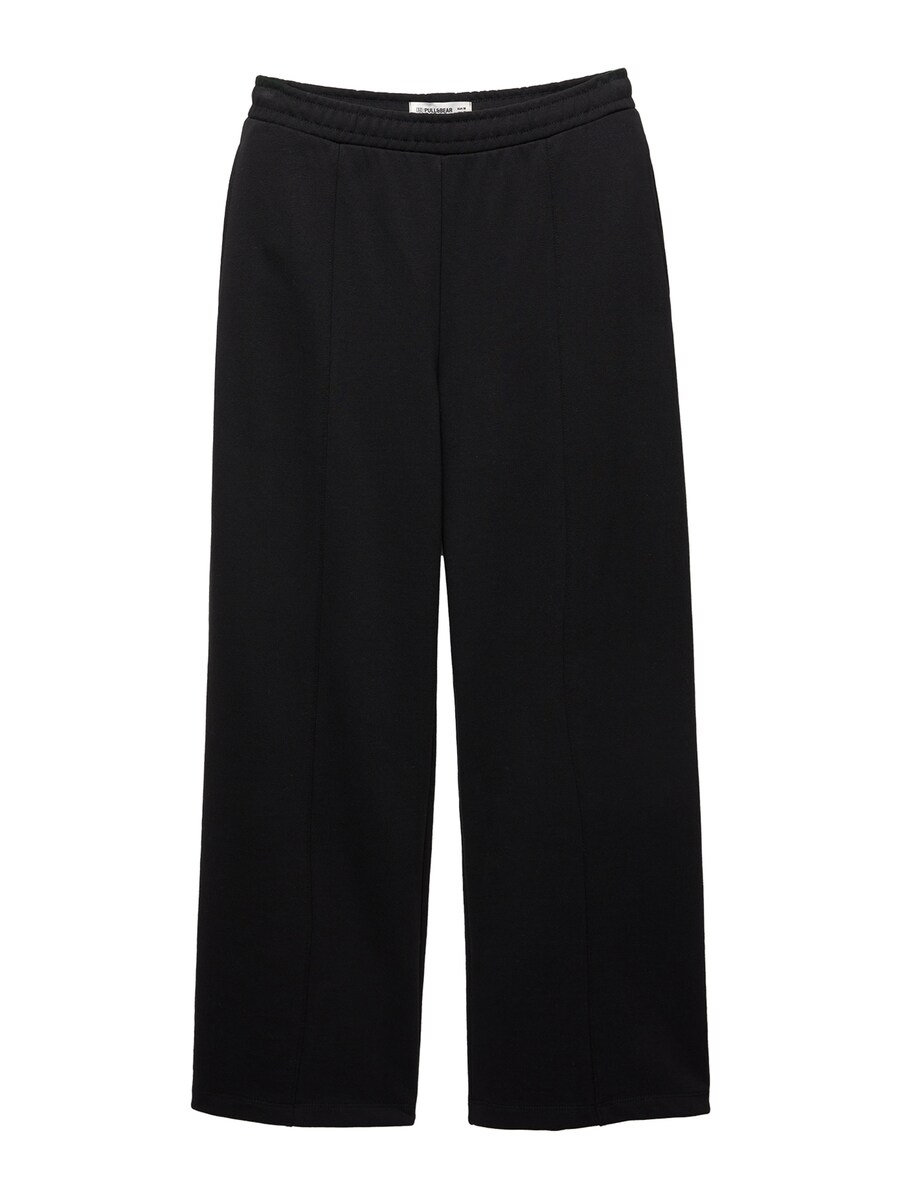 

Широкие брюки Pull&Bear, черный