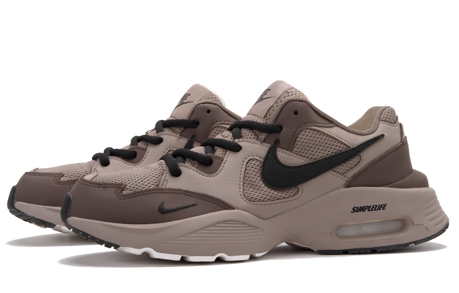 Nike Кроссовки Air Max Fusion Low top Unisex Brown Black — фото 4