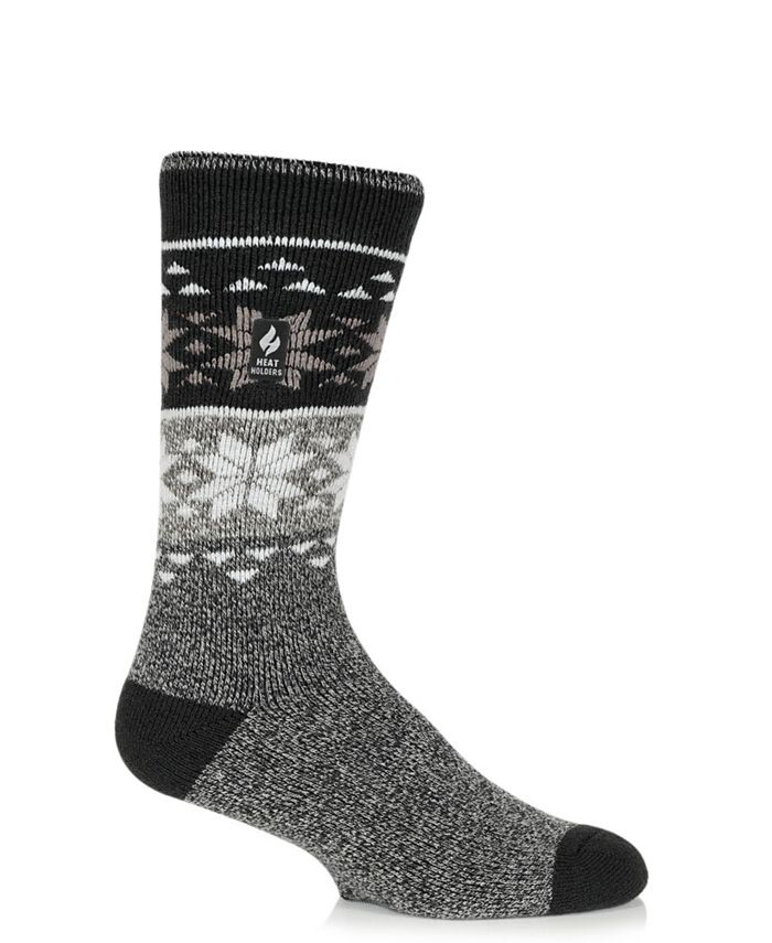 

Мужские носки Lite Svenson Fairisle Crew Heat Holders, цвет Dark Gray