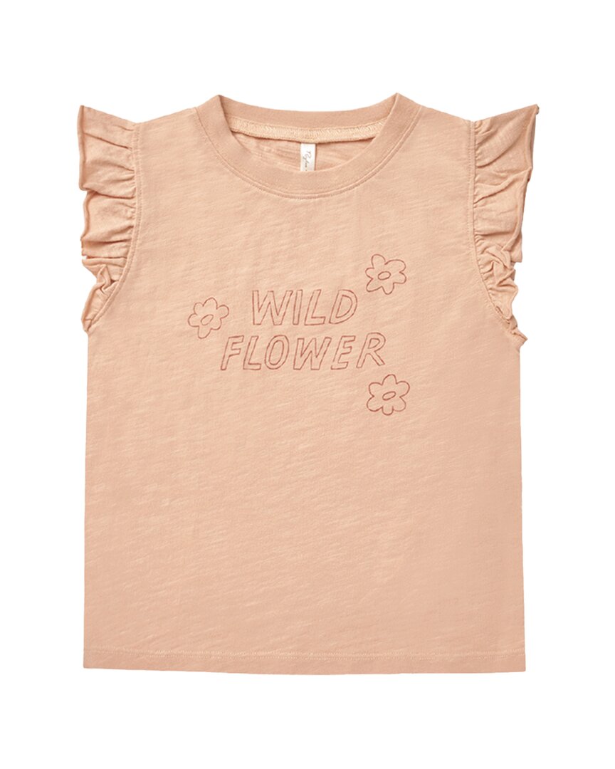 

Rylee + Cru Collective Ruffled Tank, мультиколор