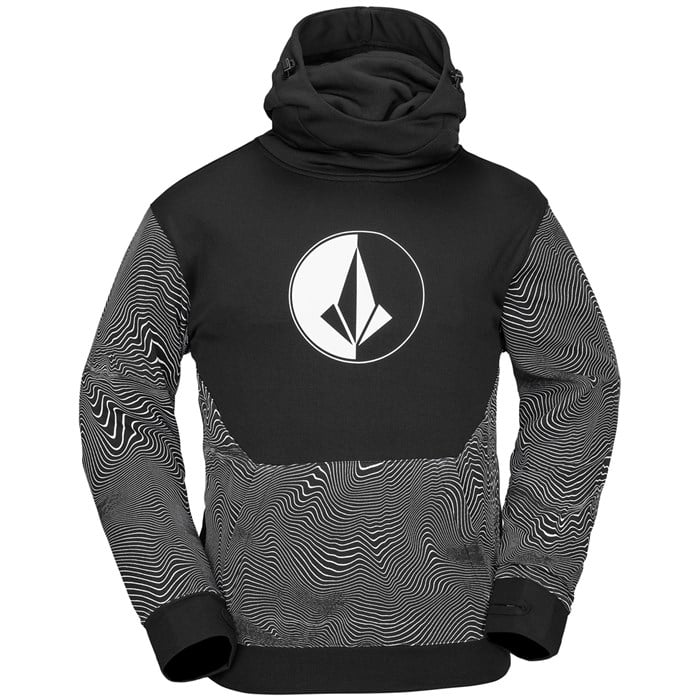 

Толстовка Hydro Riding Hoodie - мужская Volcom, Black Print