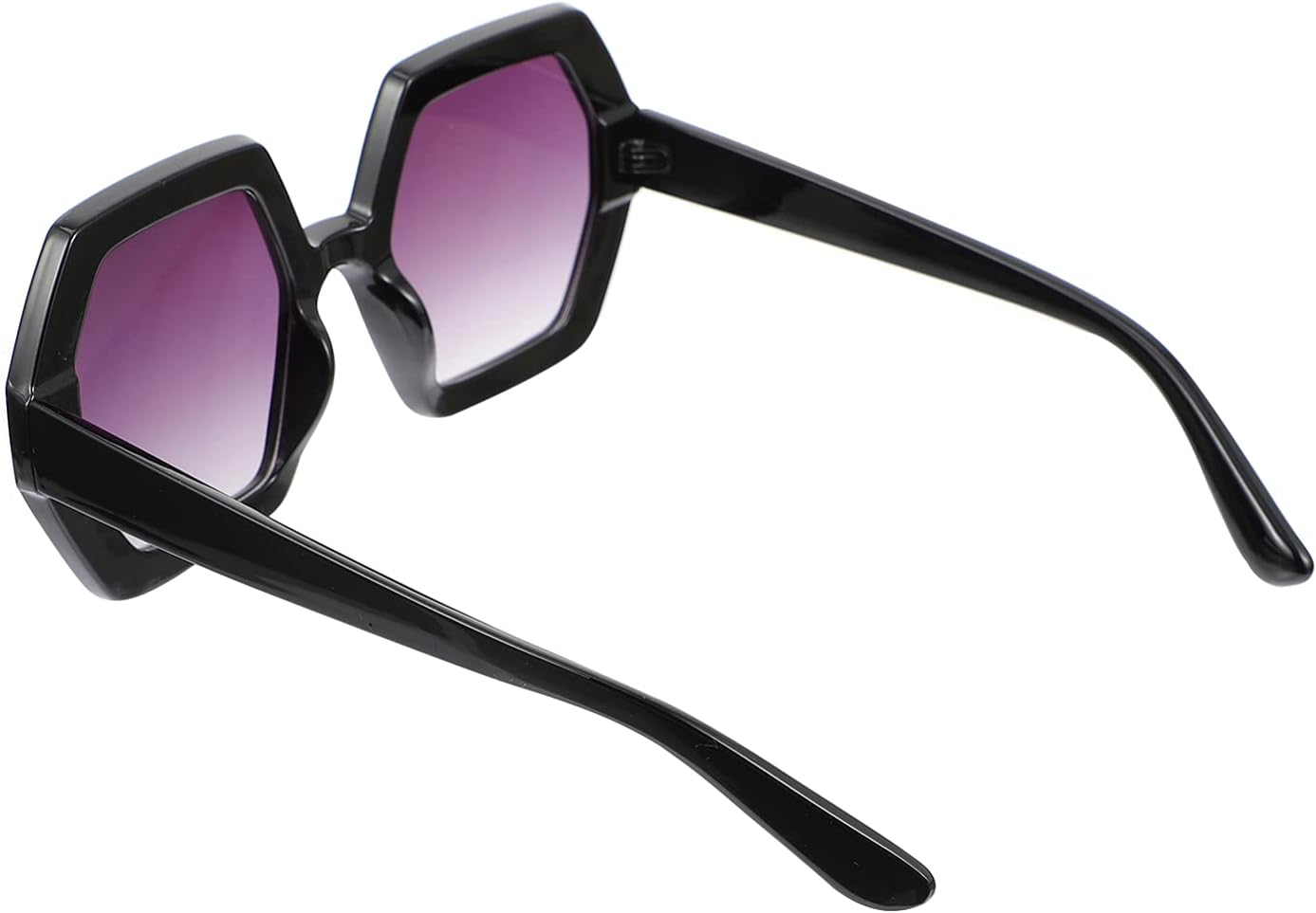 

1 пара модных женских солнцезащитных очков с уникальным многоугольным дизайном и защитой от УФ-излучения для пляжа и активного отдыха на природе. Стильная оправа, серые линзы Holibanna