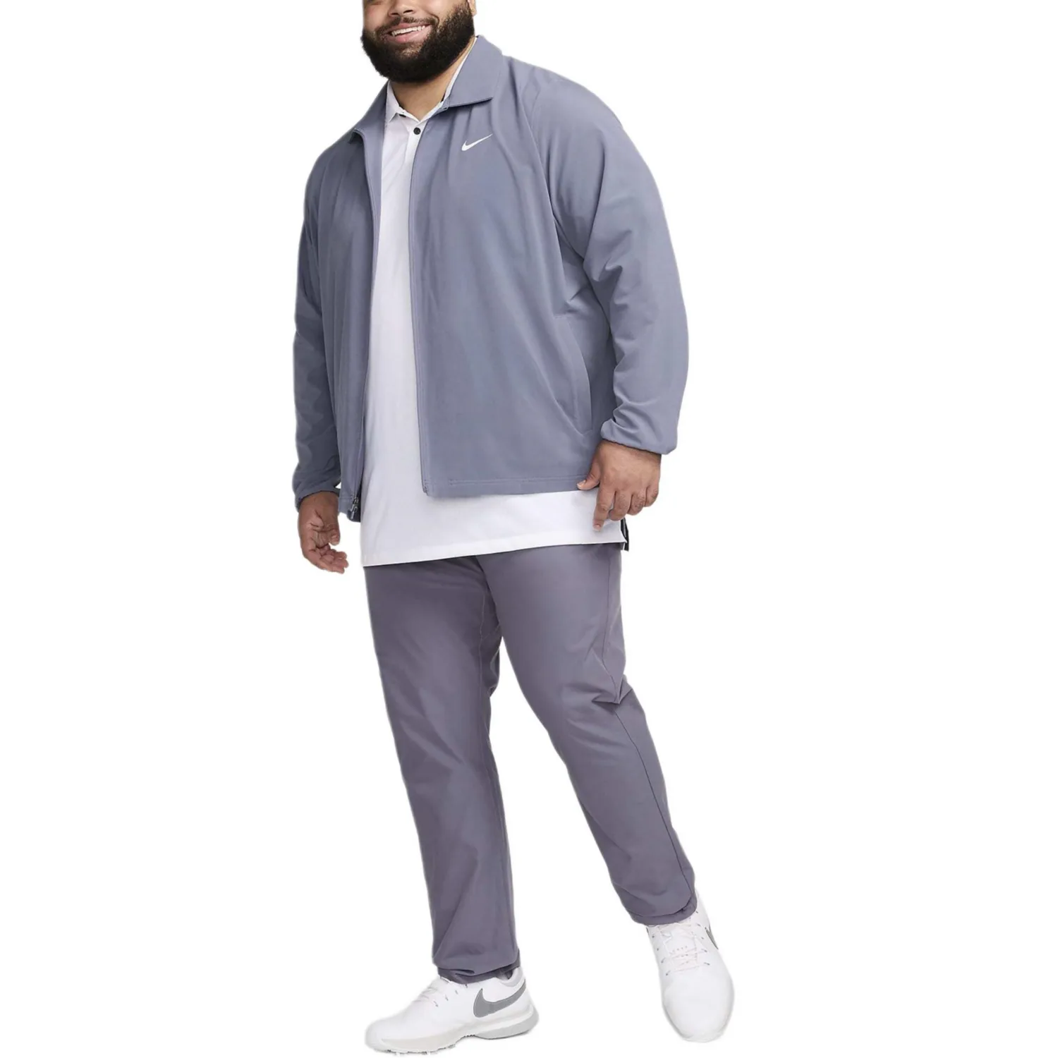 Мужские гольф-штаны slim с пятью карманами Nike, Light Carbon — фото 4
