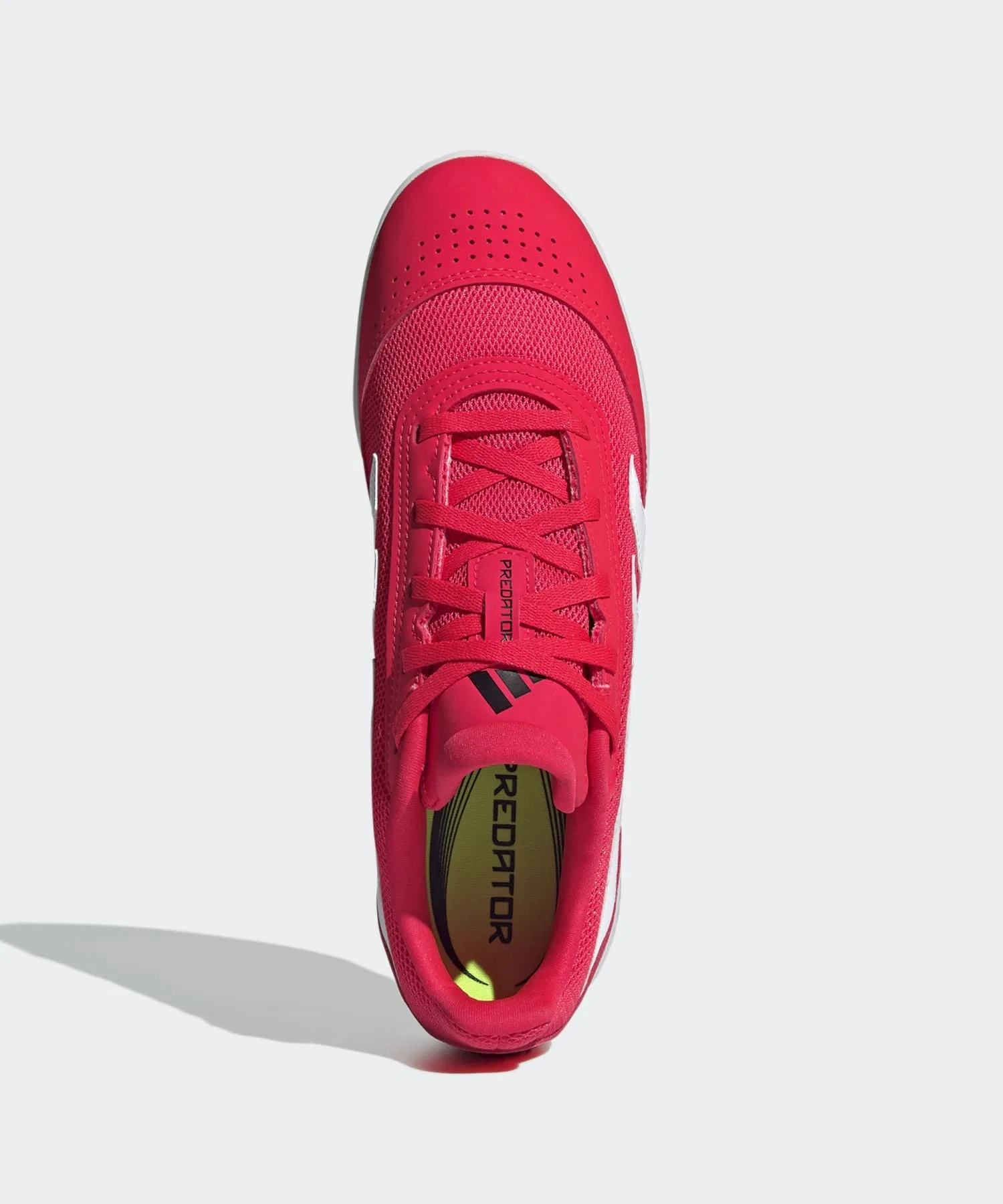 Мужские футзальные кроссовки adidas Predator Club красные — фото 2