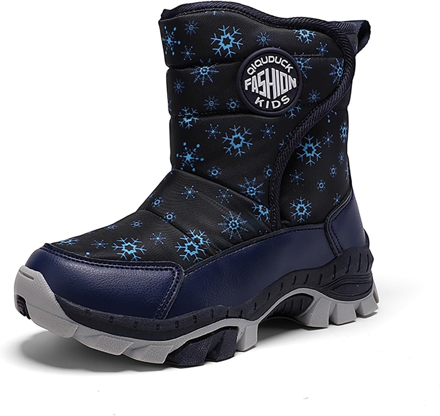 

Зимние Ботинки для Мальчиков и Девочек с Искусственным Мехом, Сапоги для Снега, Теплые и Уютные Ботинки для Походов с Противоскользящей Подошвой, Кроссовки для Активного Отдыха Generic, #013