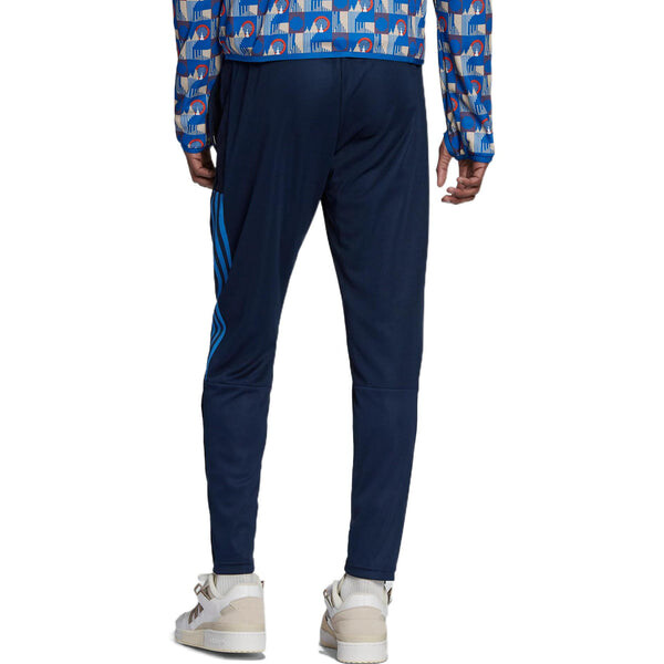 Спортивные штаны Men's adidas Logo Soccer/Football Sports Pants/Trousers/Joggers SW Fan Edition Arsenal Blue, синий — фото 4