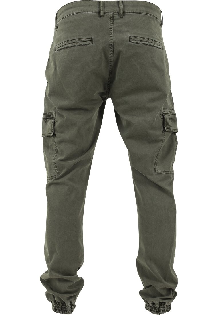 

Брюки с боковыми карманами Washed Jogging Urban Classics, оливковый