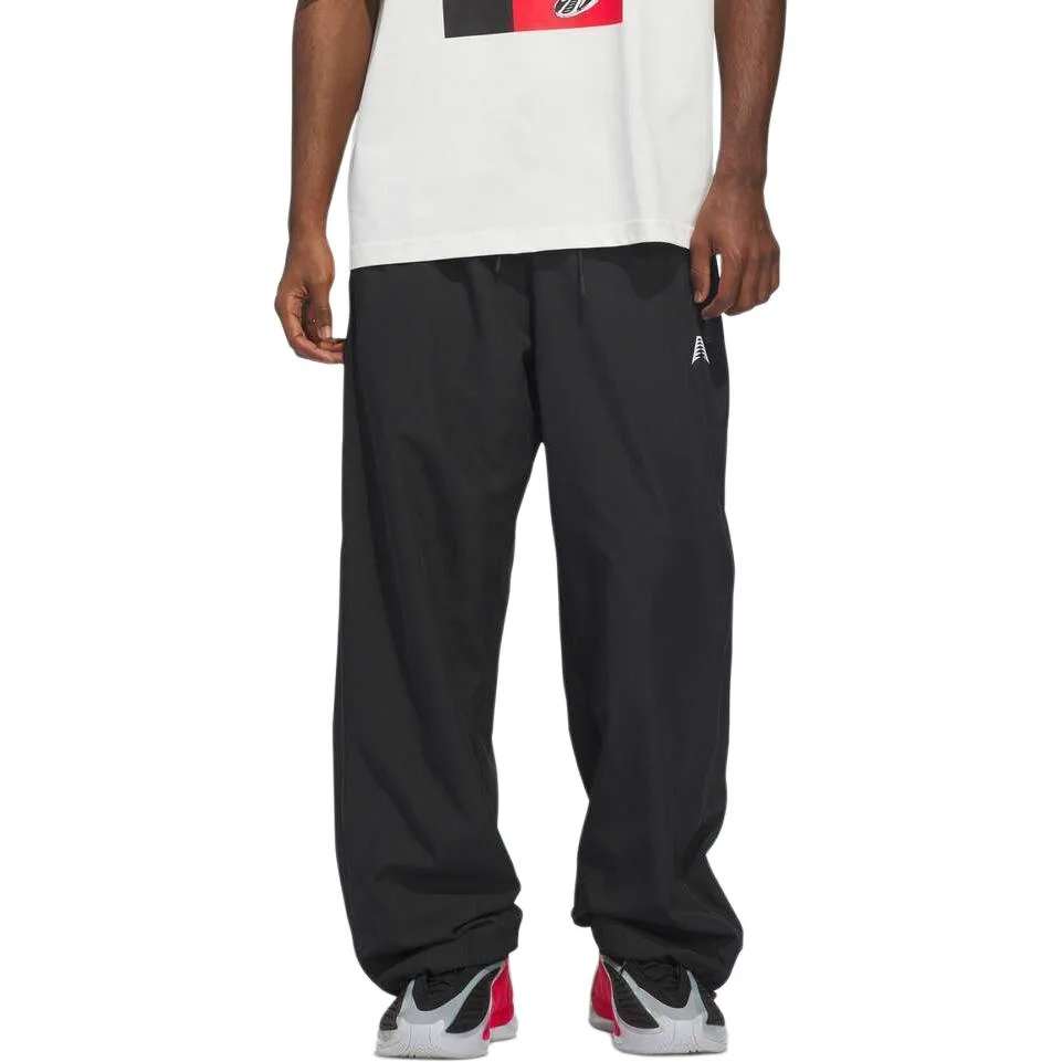 Брюки casual ANTHONY EDWARDS ANTED TRK Adidas, черный — фото 3