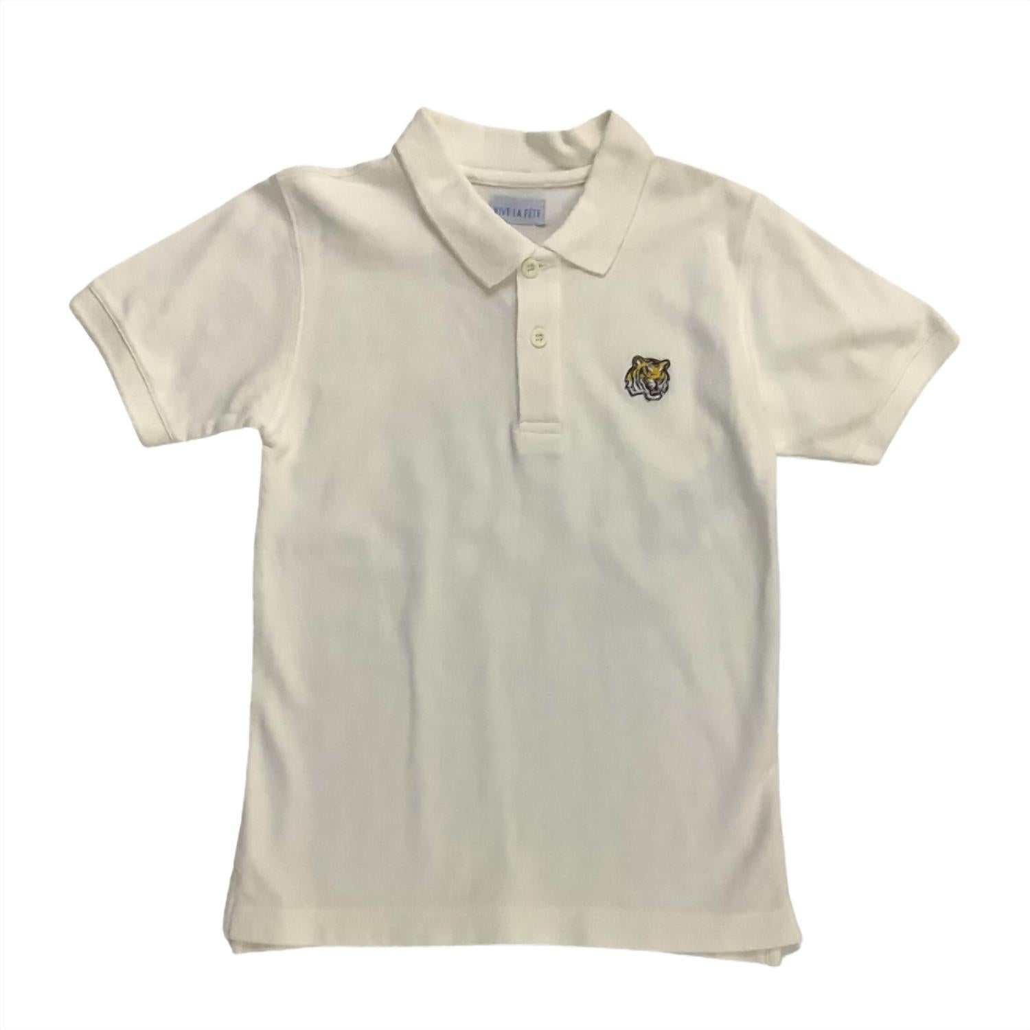 

Детская поло LSU с ручной вышивкой Vive La Fete, Polo