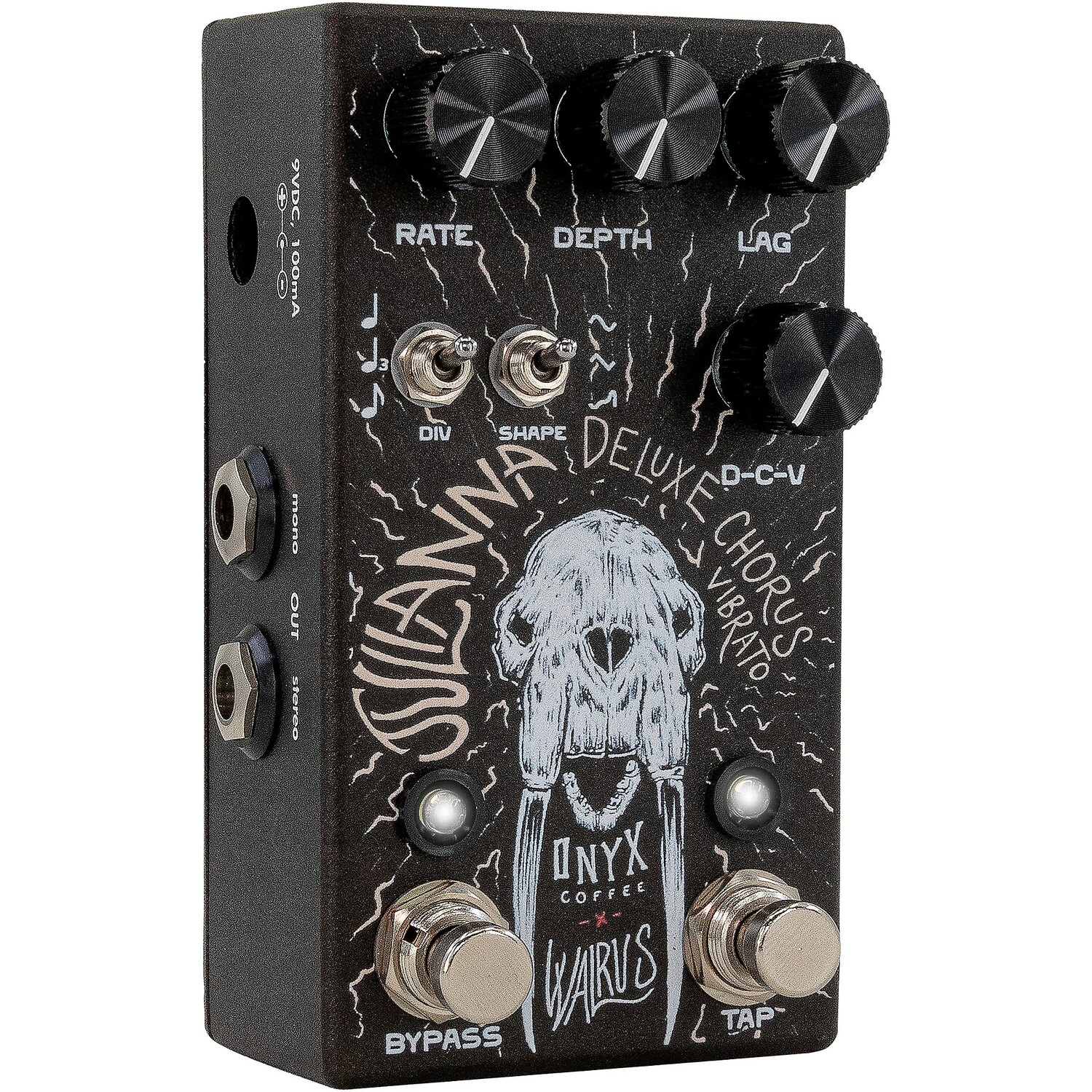 

Педаль эффектов Walrus Audio Julianna Deluxe Chorus/Vibrato Onyx Edition Black