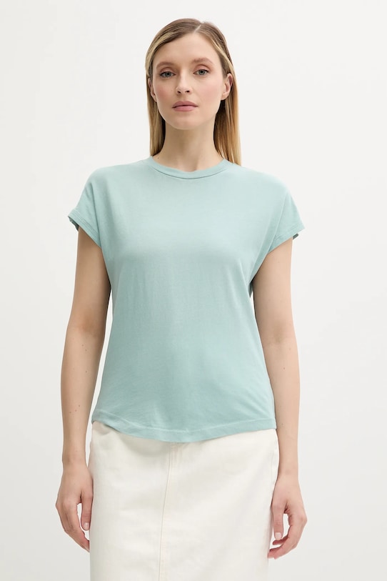 

Хлопковая футболка Marc O'Polo, бирюзовый