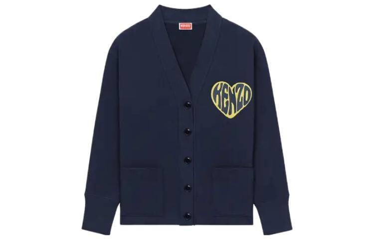 

Кардиган женский Kenzo, синий / желтый
