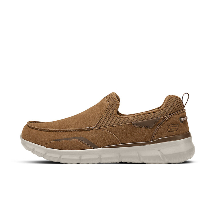 

Мужские кроссовки Lifestyle с низким верхом, белый/коричневый Skechers