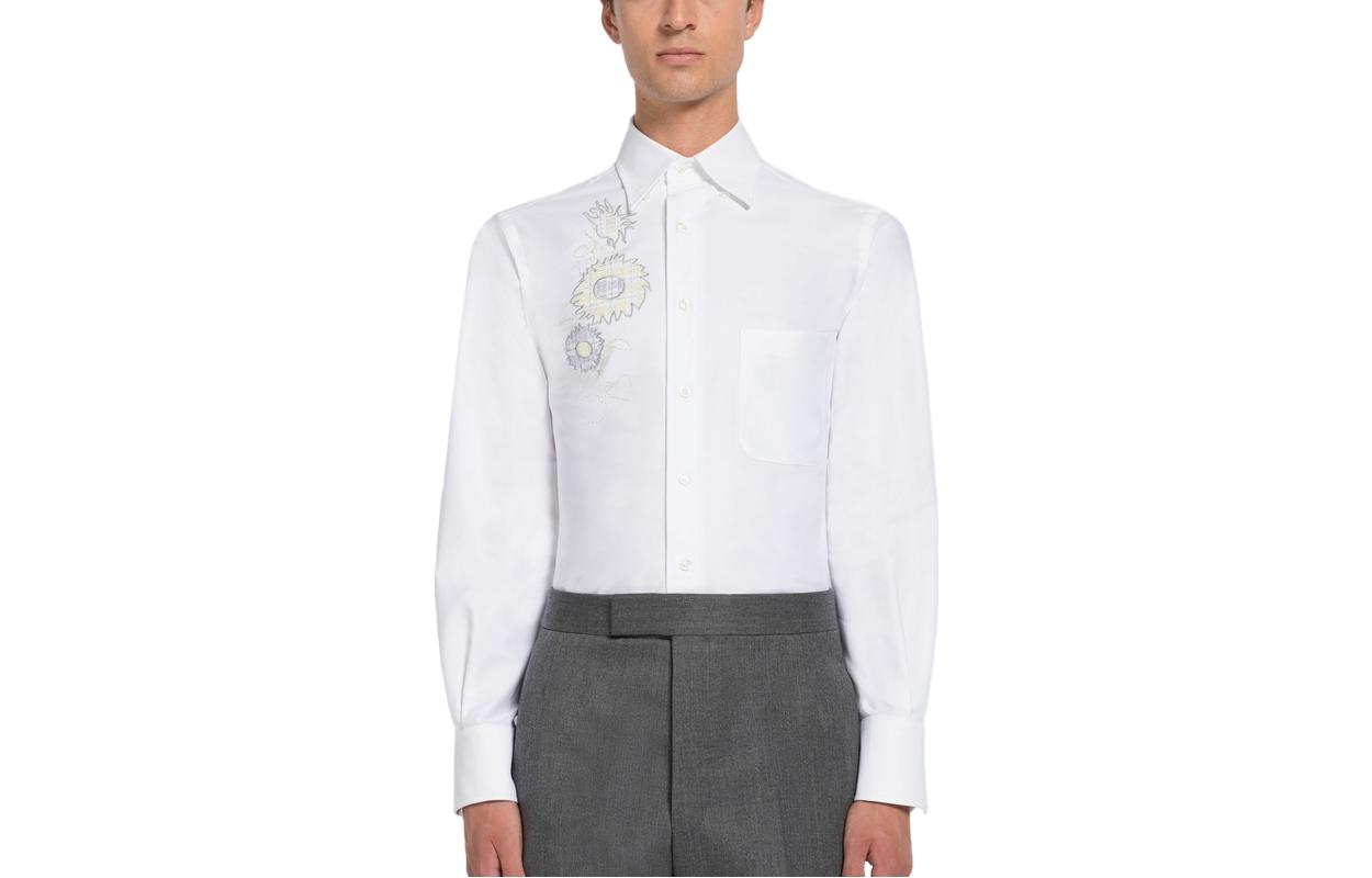 

Футболка мужская разноцветная THOM BROWNE