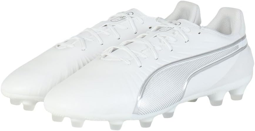 

Футбольные бутсы Puma 107877 HG/AG, King Match, широкий, белый