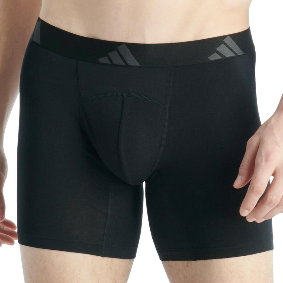 ADIDAS Длинные шорты/брюки мужские - упаковка из 6 шт., эргономичные, Active Flex Cotton — фото 2