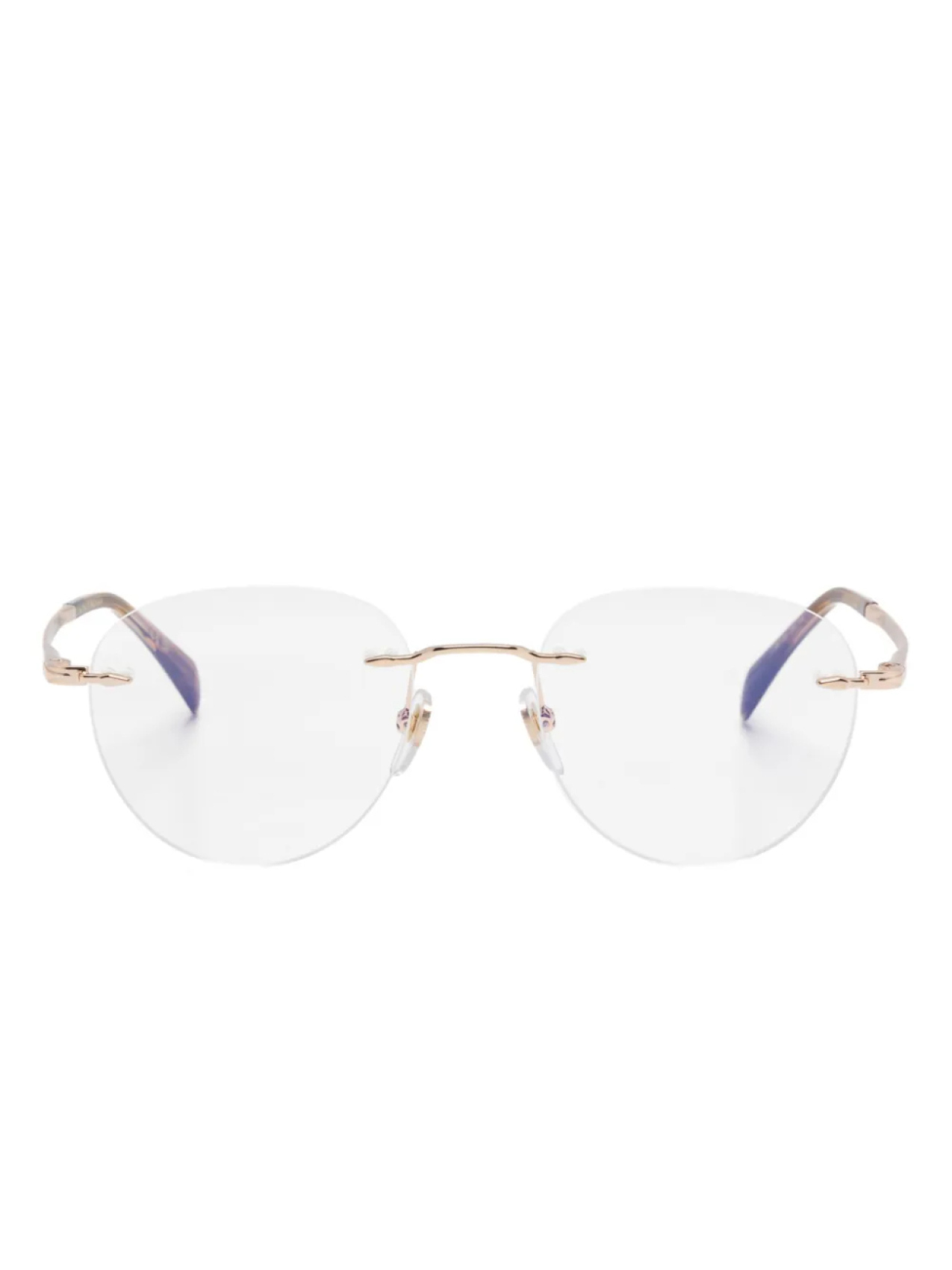 

Eyewear by David Beckham очки в оправе панто, золотой