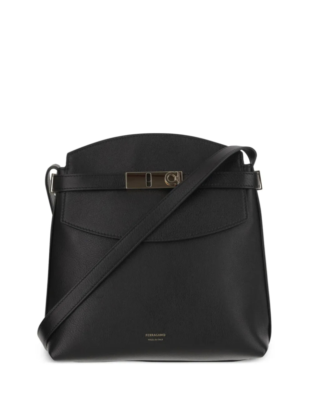 

Сумка через плечо Ferragamo Hug, черный