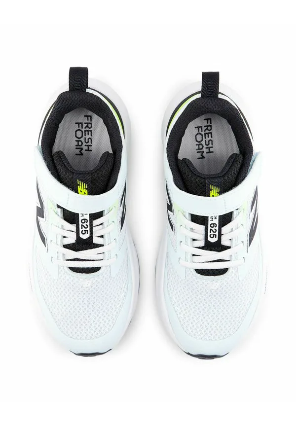 Кроссовки на липучках New Balance, Glint Blue/Alkaline Green — фото 3
