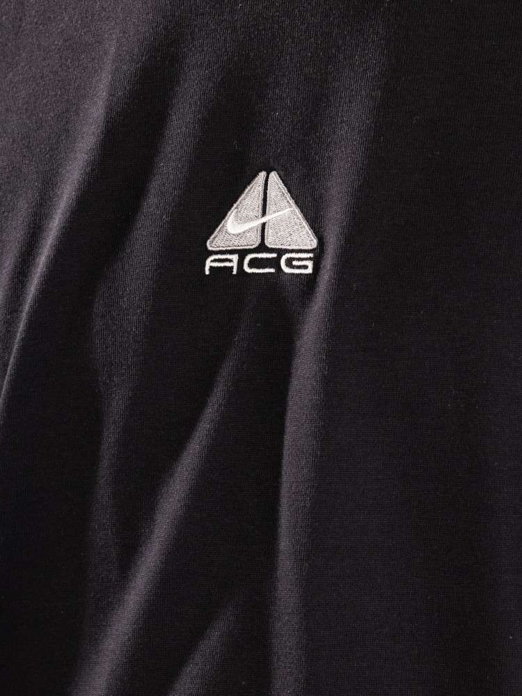 Футболка Nike ACG ACG T-Shirt, blk/lt smk gry/smmit wht — фото 4