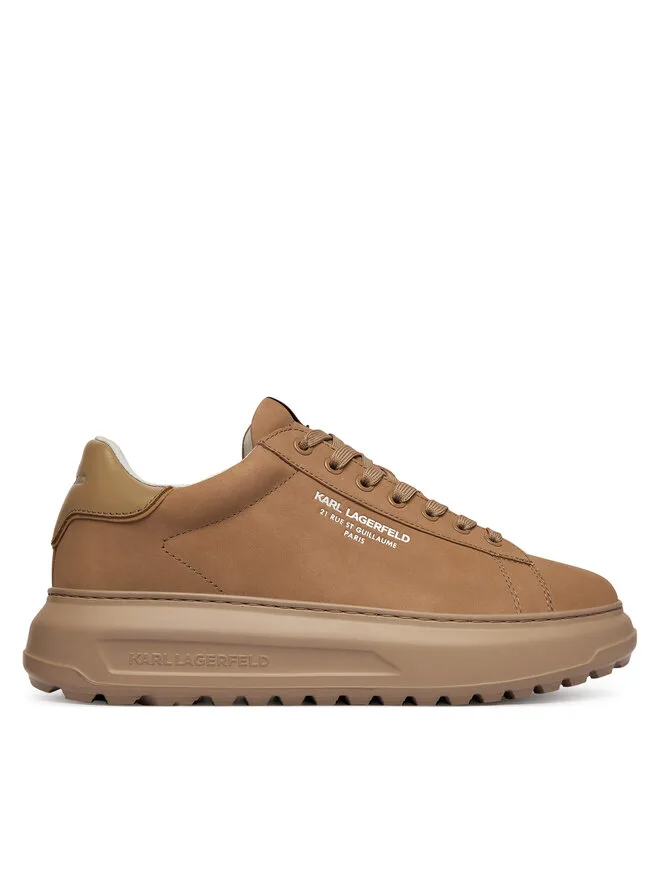 KARL LAGERFELD Кроссовки Kapri Lug KL57522 бежевые