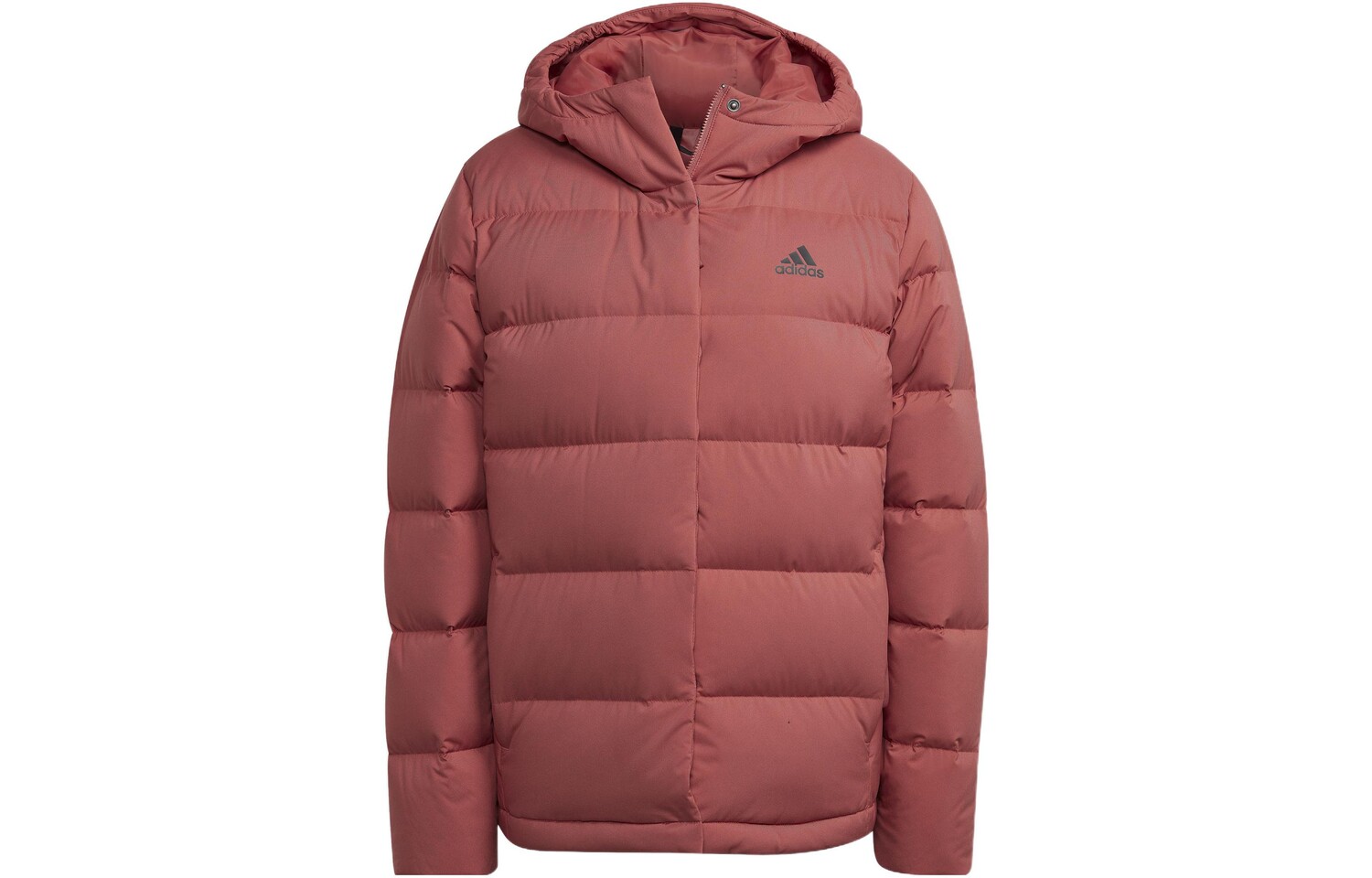 

Пуховик женский красный Adidas