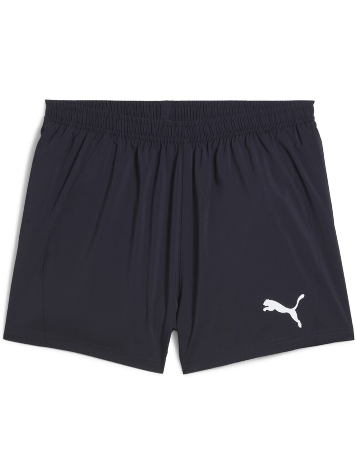 

Спортивные брюки "Cross The Line Split Short 3.0" синего цвета Puma