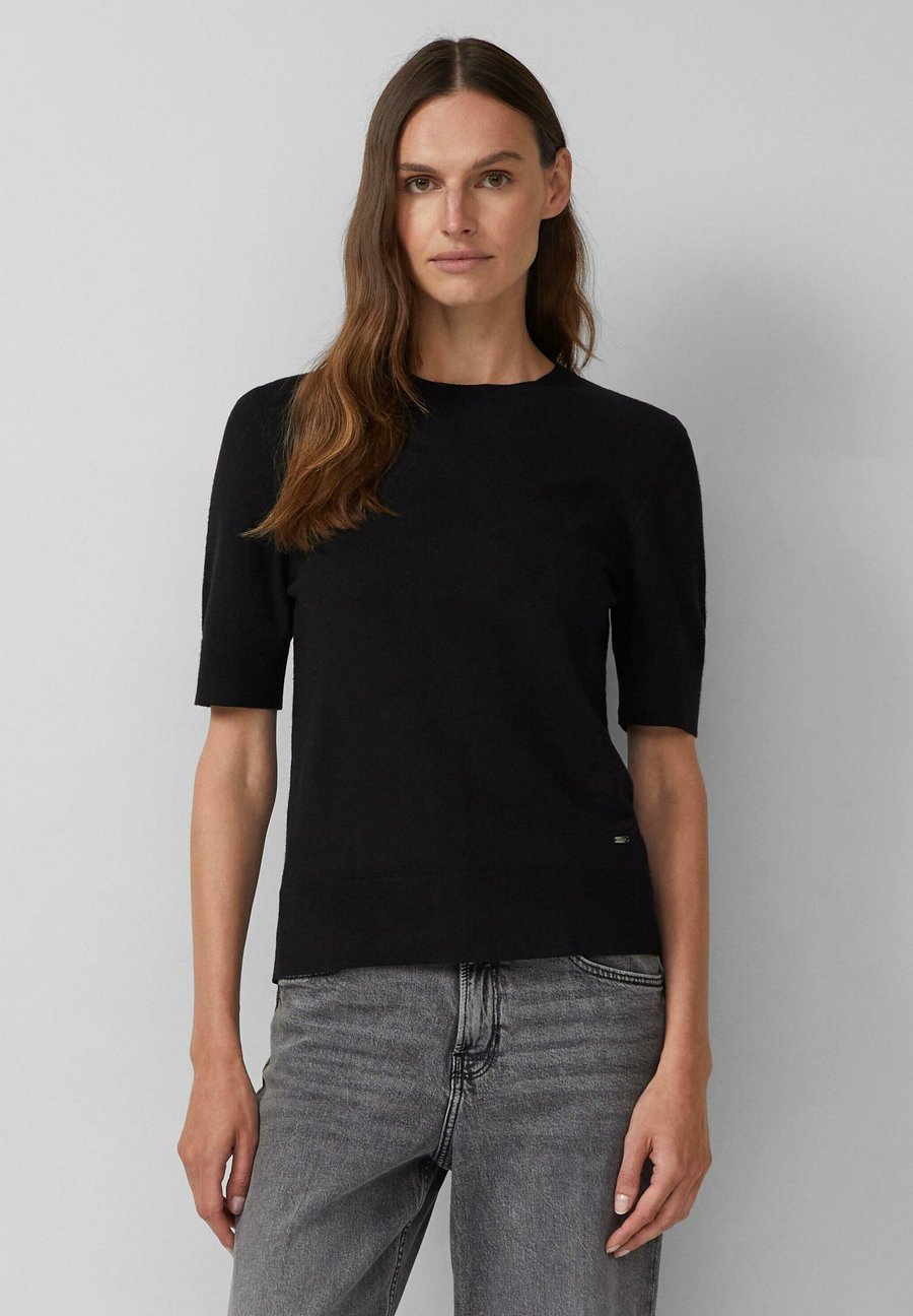 

Футболка s.Oliver Basic T-shirt, Schwarz/Black, Черный, Футболка s.Oliver Basic T-shirt, Schwarz/Black