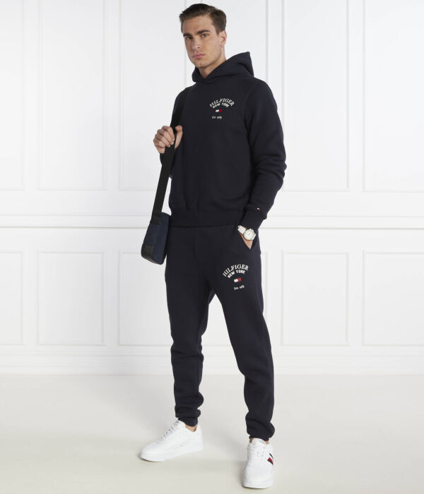 Толстовка Tommy Hilfiger Arched Varsity, синий — фото 2
