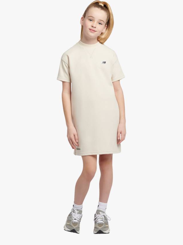 

Детское платье-футболка с логотипом New Balance, Linen