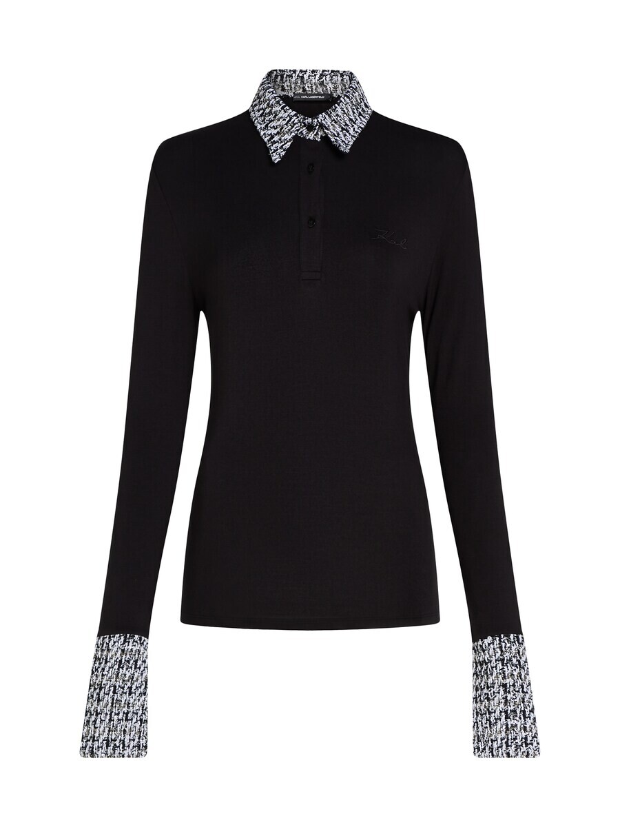 

Рубашка поло Karl Lagerfeld Shirt, черный