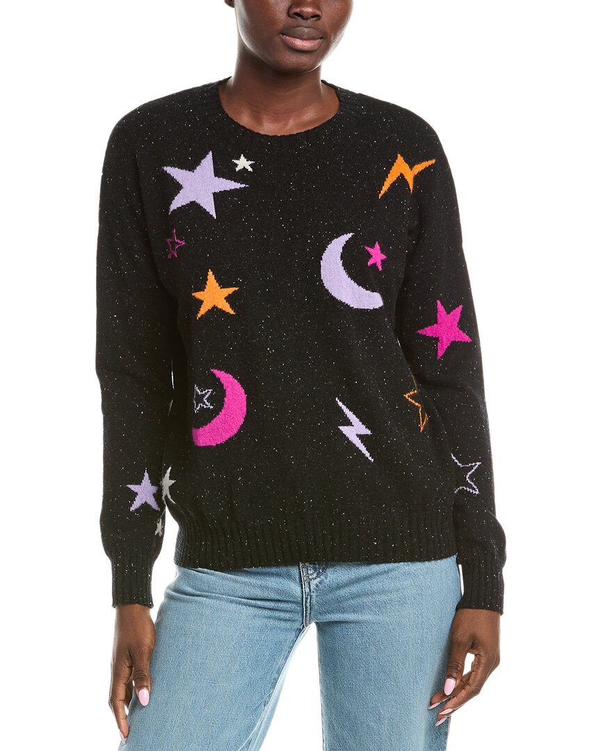 

Брод Кашемир Миднайт Скай Бойфренд кашемировый свитер Brodie Cashmere, серый