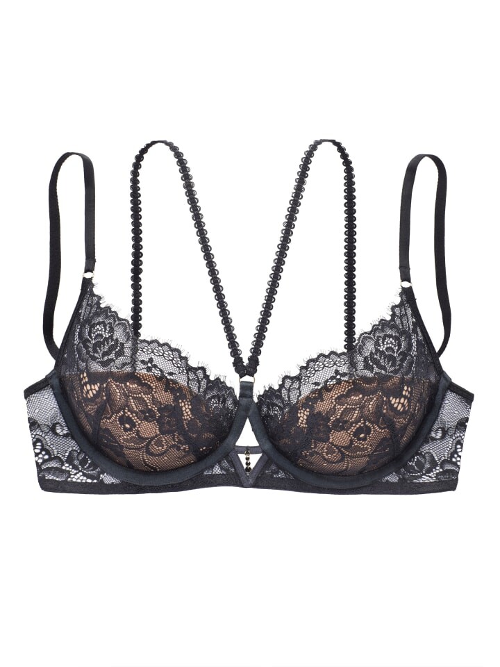 

Бюстгальтер пуш-ап LASCANA Push-up-BH, черный