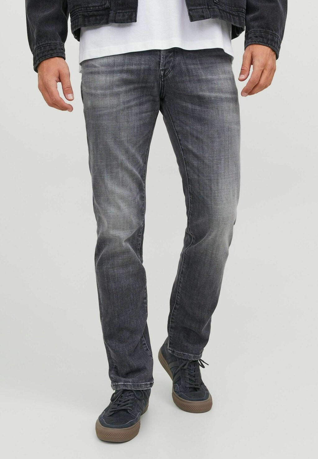

Джинсы прямого кроя Jack & Jones, серый