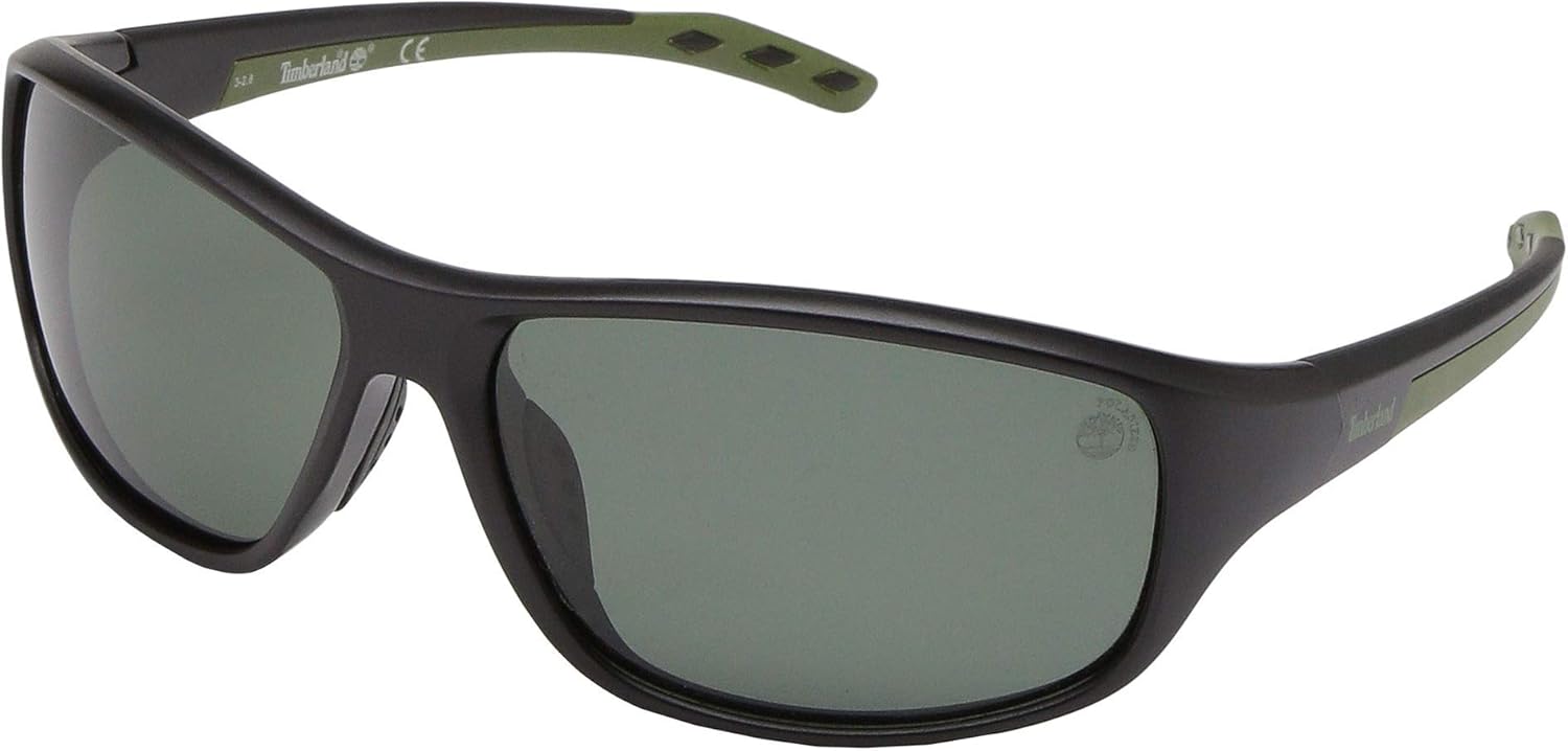 

Timberland TB7163 матово-черные/зеленые поляризационные очки, один размер