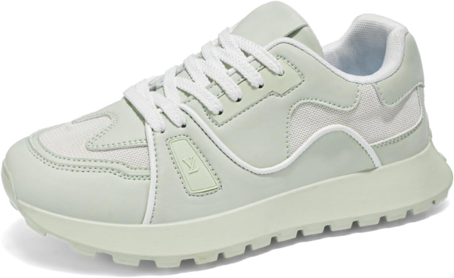 

Мужские удобные повседневные кроссовки для скейтбординга и прогулок, модная мужская спортивная обувь, подходит для ходьбы, тенниса, бега и других видов спорта, стильная и универсальная Aokisx, зеленый