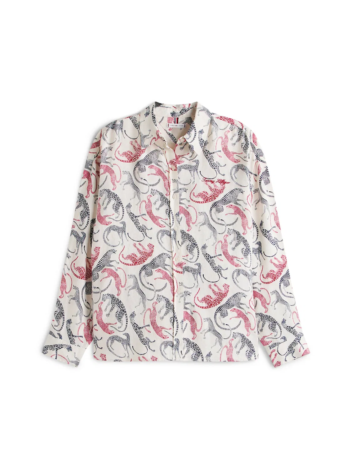 Блузка 'Ess' Tommy Hilfiger Curve, Red