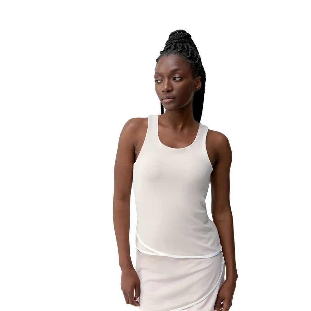 

Футболка без рукавов Born Living Yoga Smash Built-In Bra Medium-High Support, белый