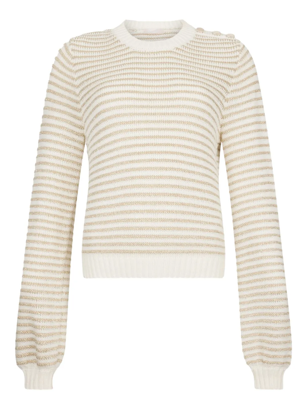 

Полосатый джемпер с пуговицами LIU JO