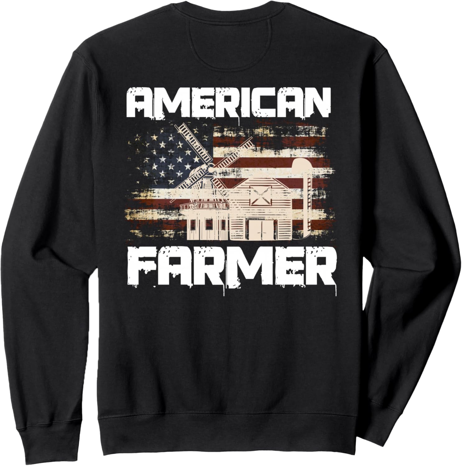 

Толстовка, разработанная фермерами, стоящими за швейной промышленностью Farmer Gifts, черный