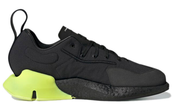 Кроссовки adidas Y-3 Orisan 'Black Frozen Yellow', черный — фото 2