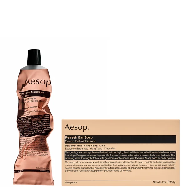 

Дуэт основных средств по уходу за телом и руками Aesop